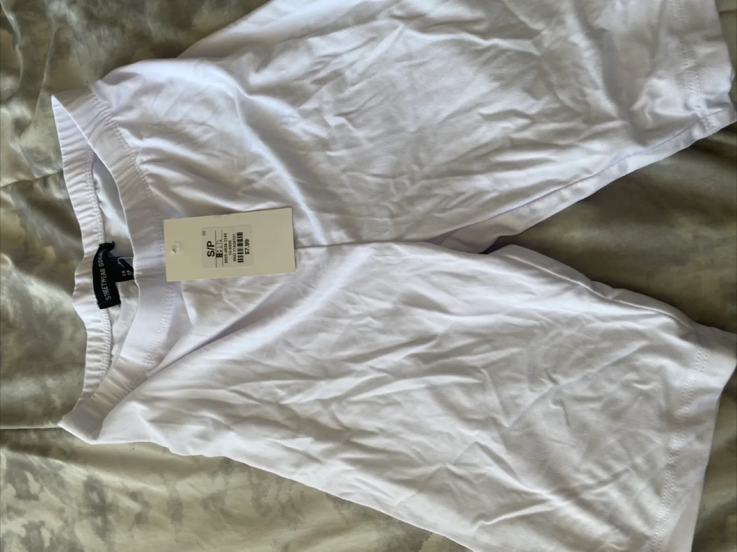 Streetwear Society White Shorts - Size S/P thumbnail