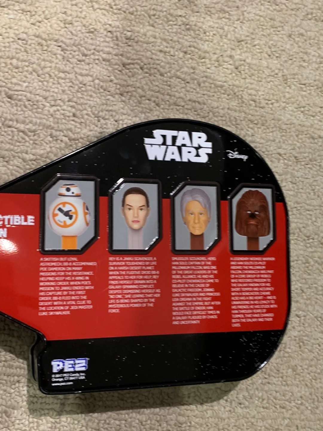 PEZ Candy Star Wars Millennium Falcon Gift Tin. image indicator(5)