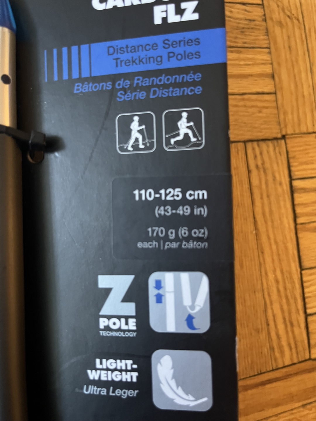 New Black Diamond Distance Carbon FLZ Trekking Poles - photo 5