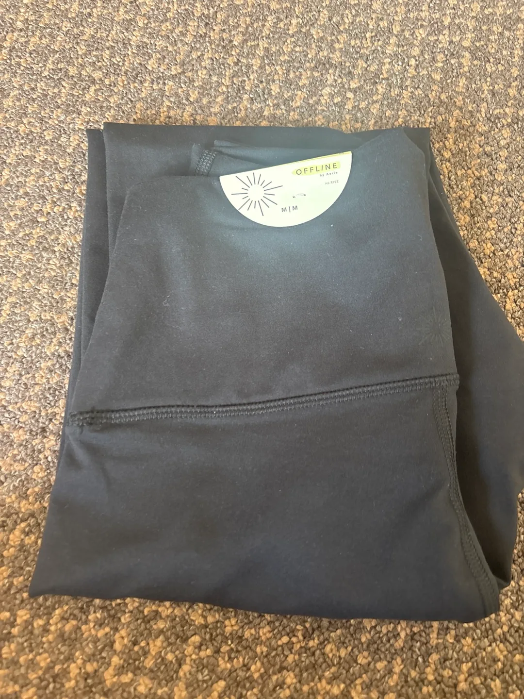 Aerie Black Offline Leggings Brand New thumbnail