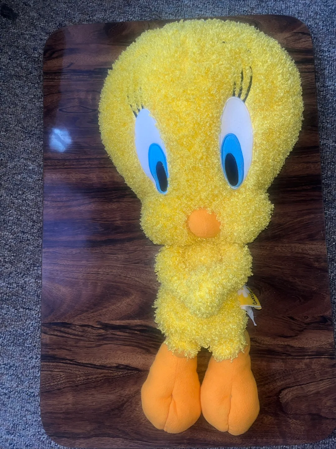 Large 35” Tweety Bird Plush Toy Warner Bros image indicator(6)