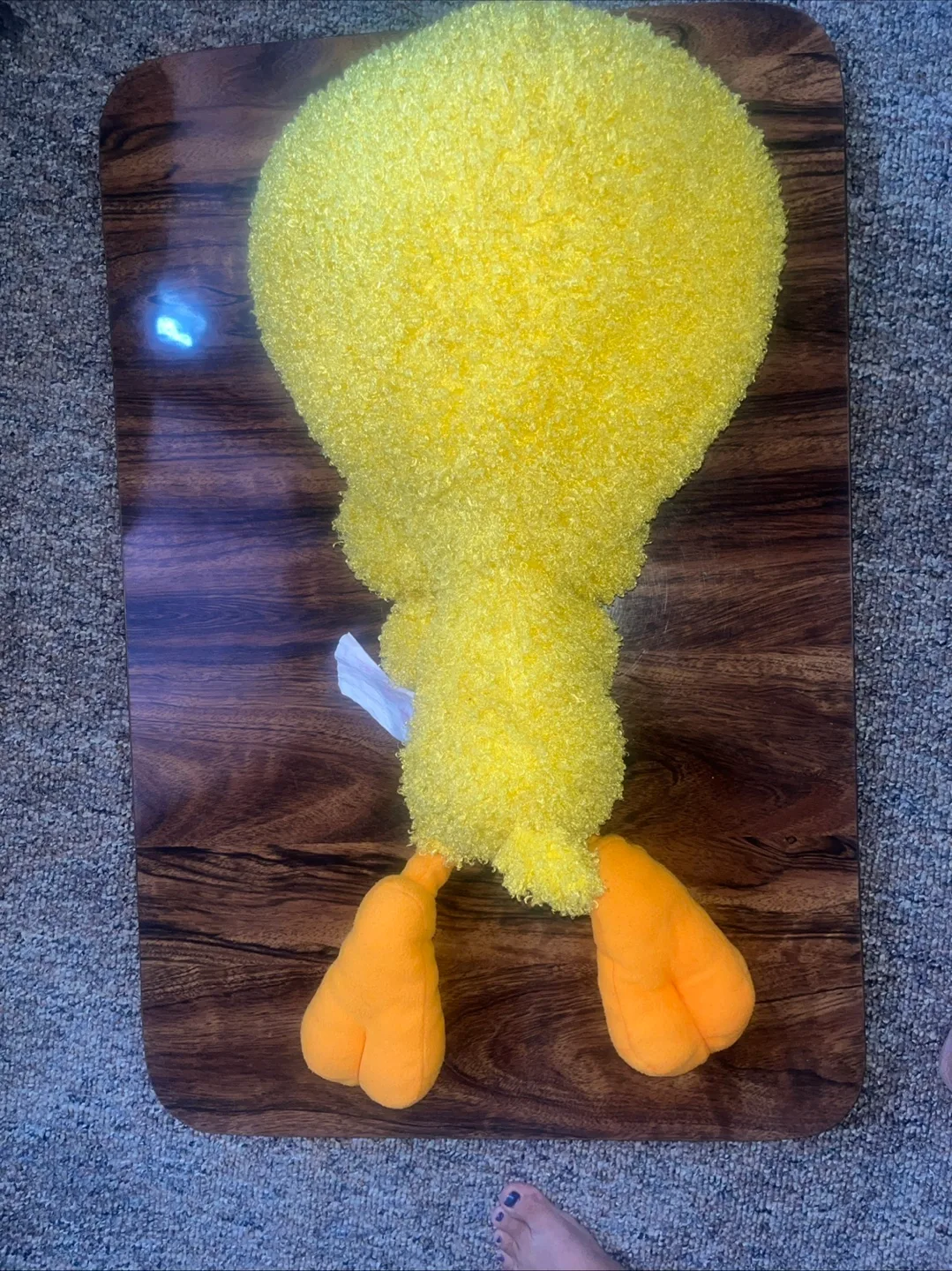 Large 35” Tweety Bird Plush Toy Warner Bros image indicator(9)