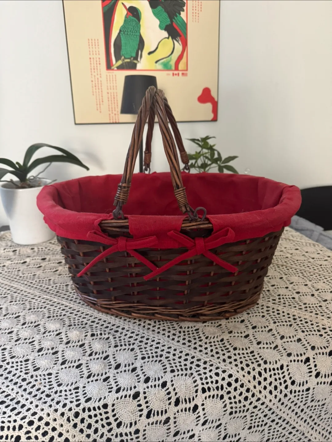 Wicker Picnic Basket thumbnail