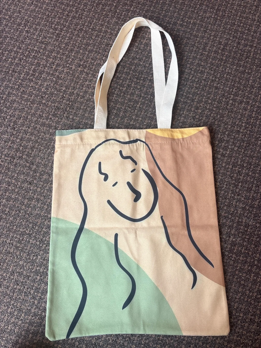Soft tote bag with zipper thumbnail