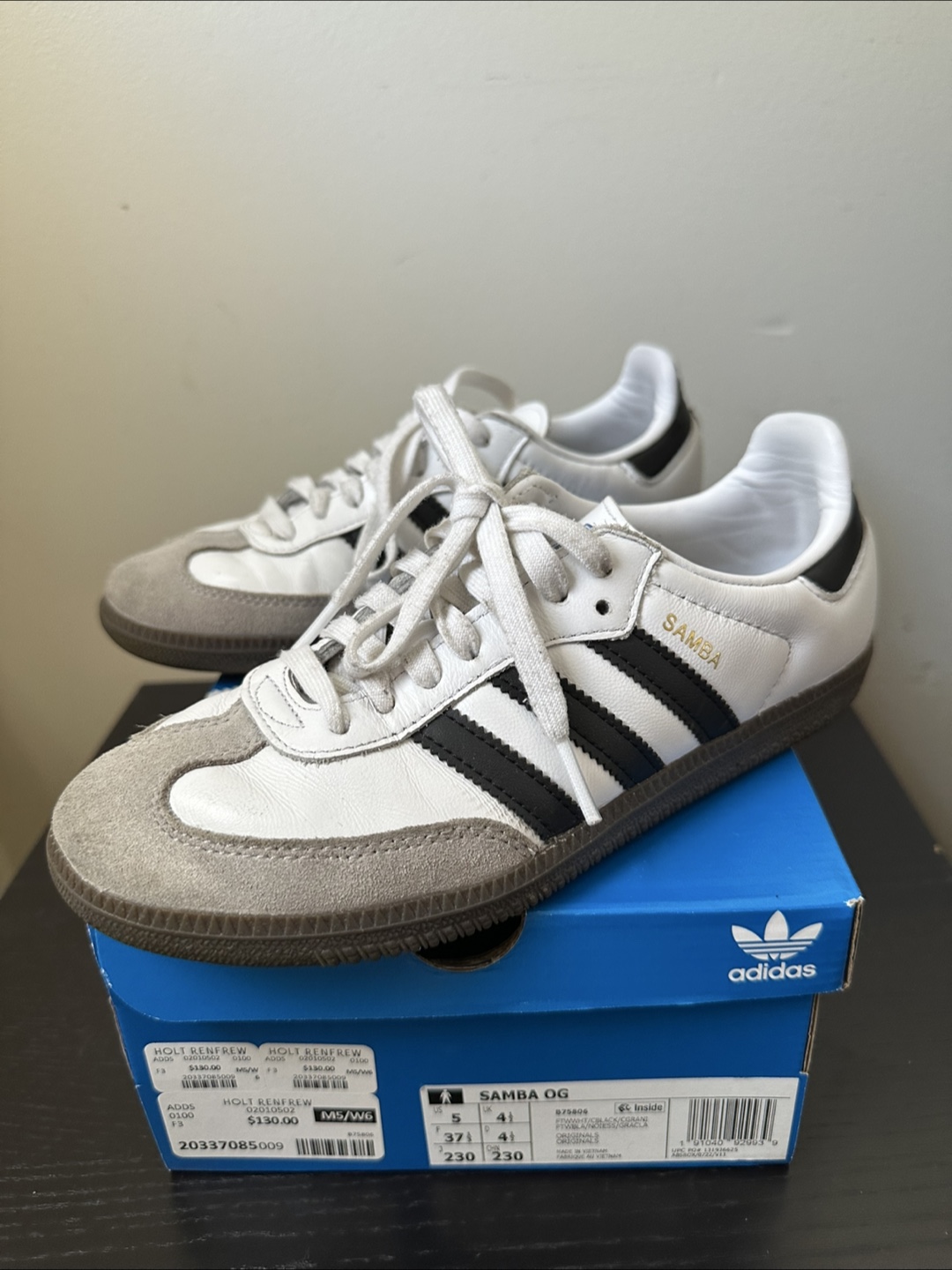 Adidas Samba OG White/Black