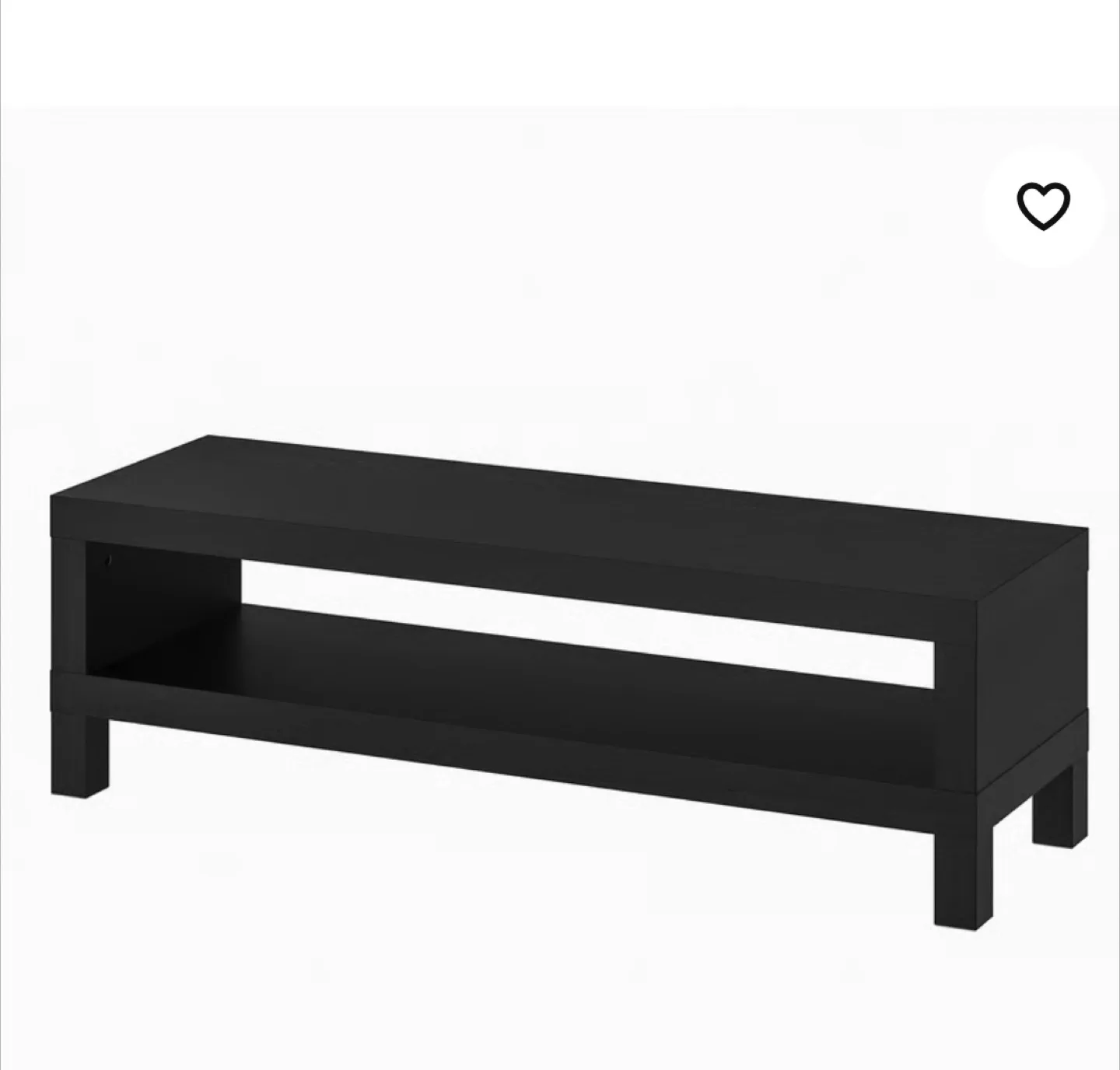IKEA Lack TV Unit - Black thumbnail