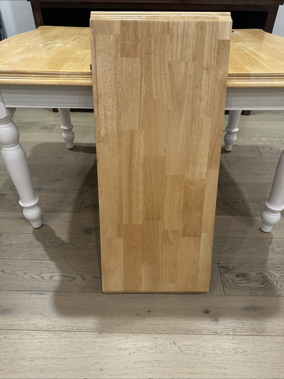 Extendable Wooden Dining Table with 4 chairs - photo 4