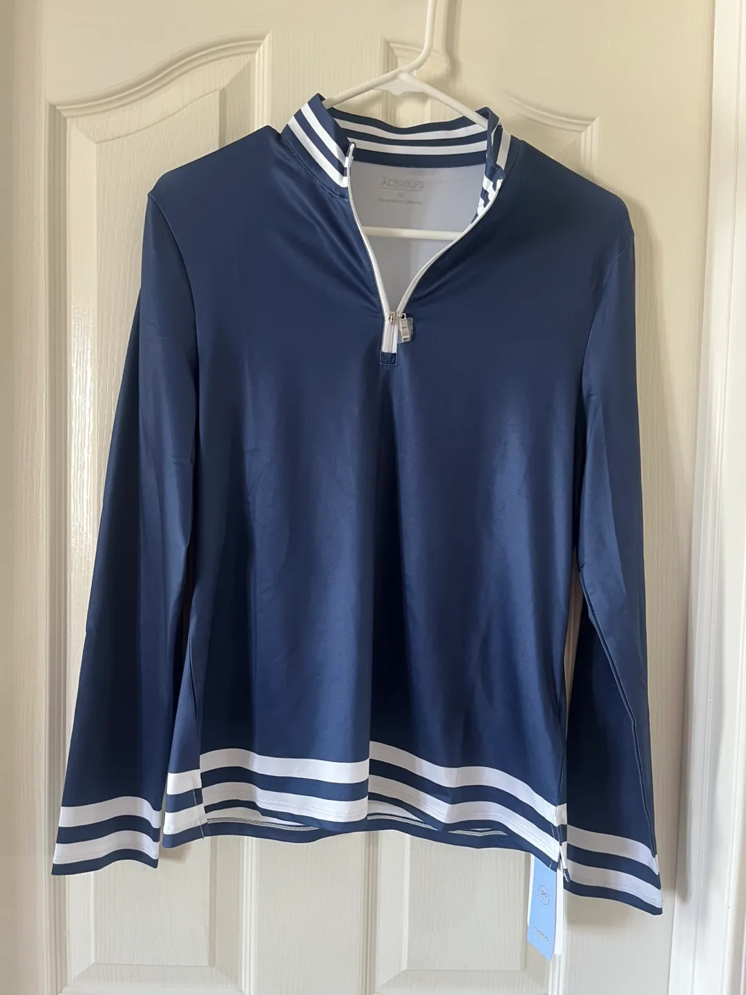 AceGolfs Navy Blue Long Sleeve - Size M thumbnail
