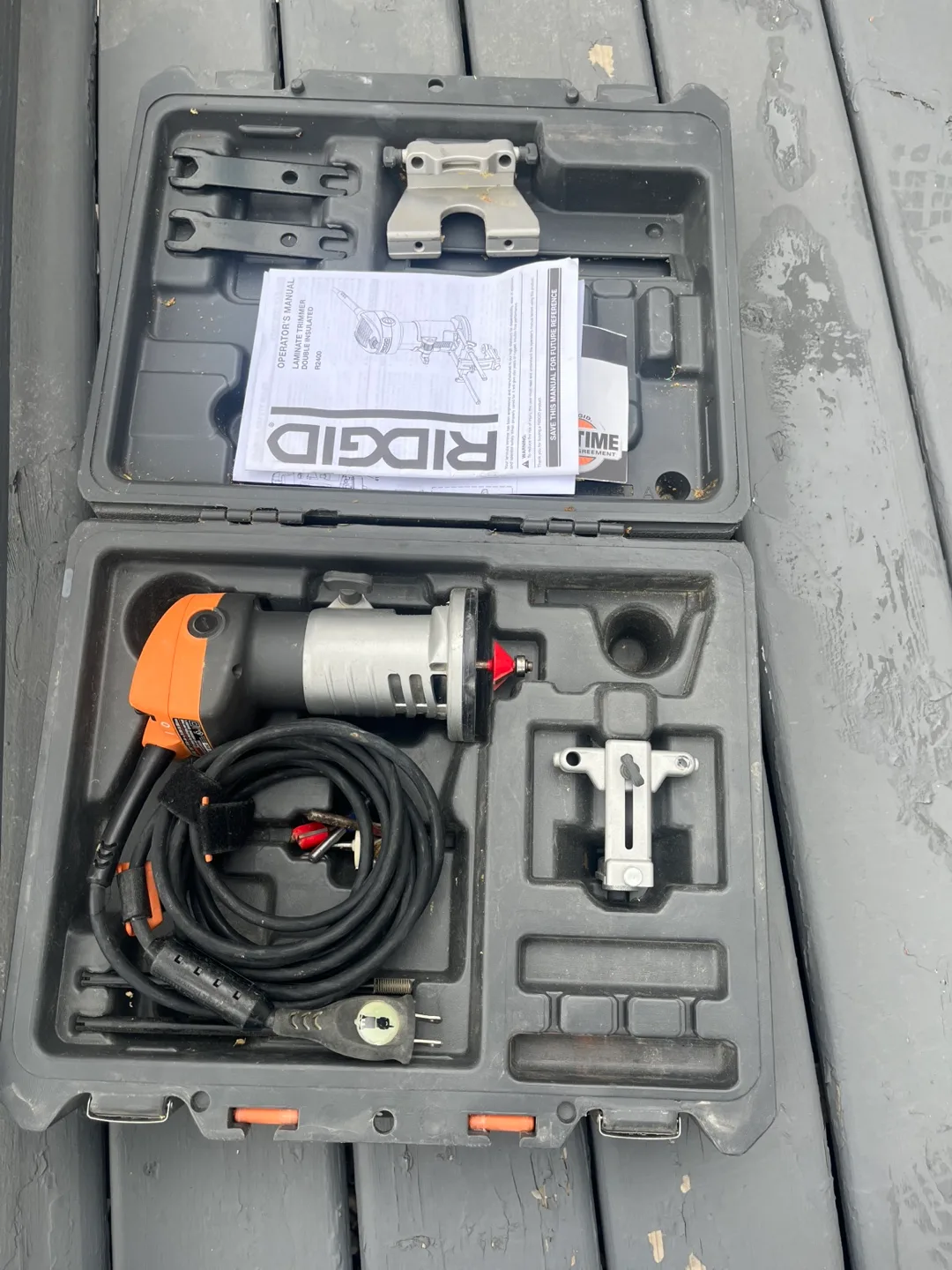 Ridgid Laminate Trimmer R2400 w/ Case thumbnail
