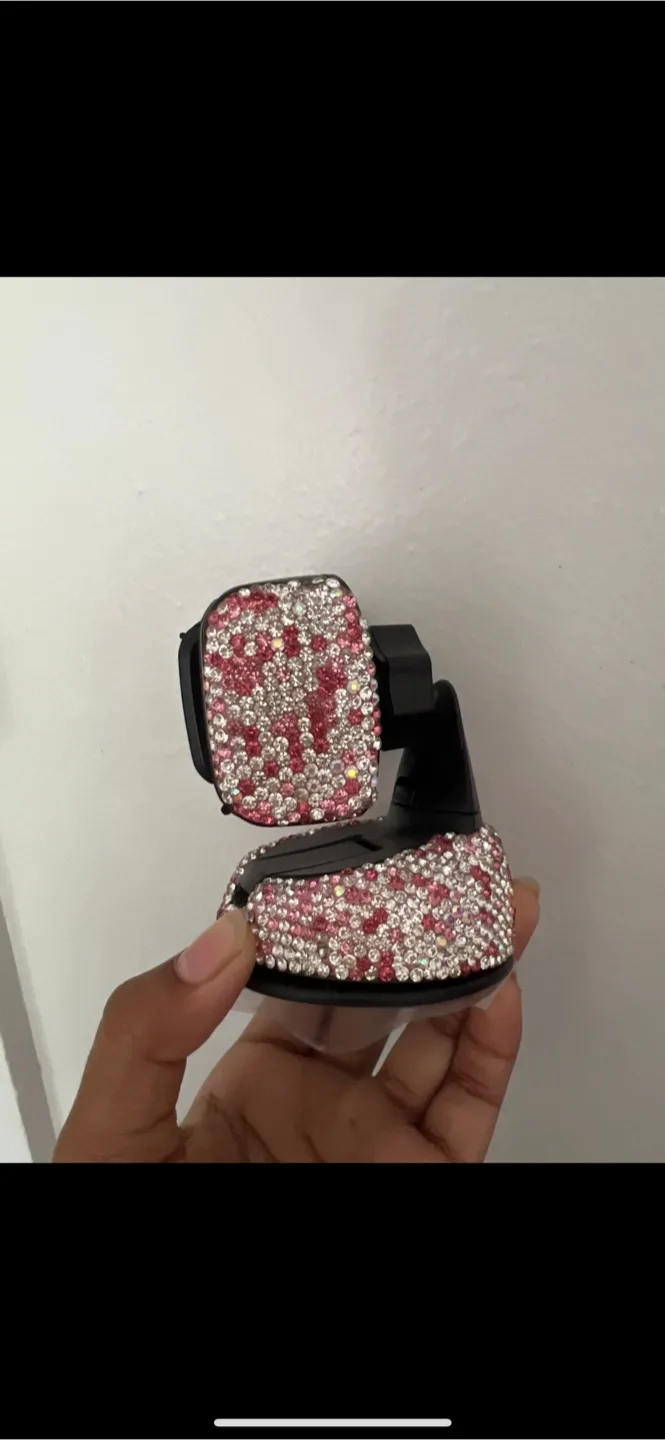 Rhinestone Car Phone Holder 🧡 thumbnail