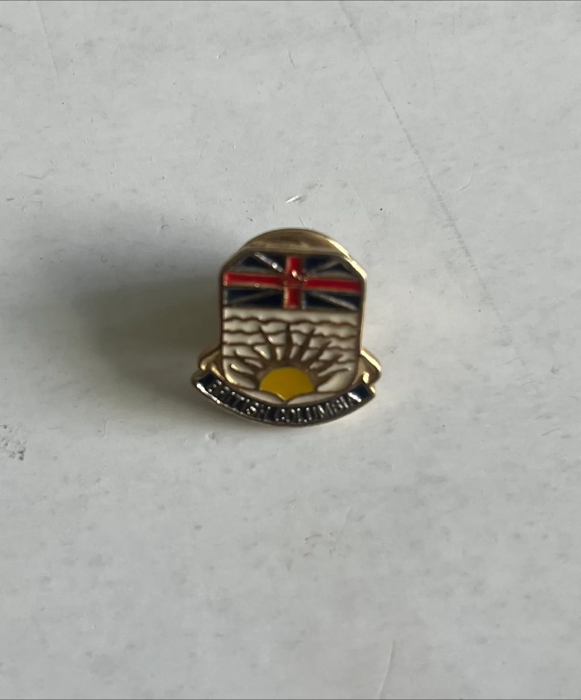 Vintage British Columbia Canada Lapel Pin thumbnail