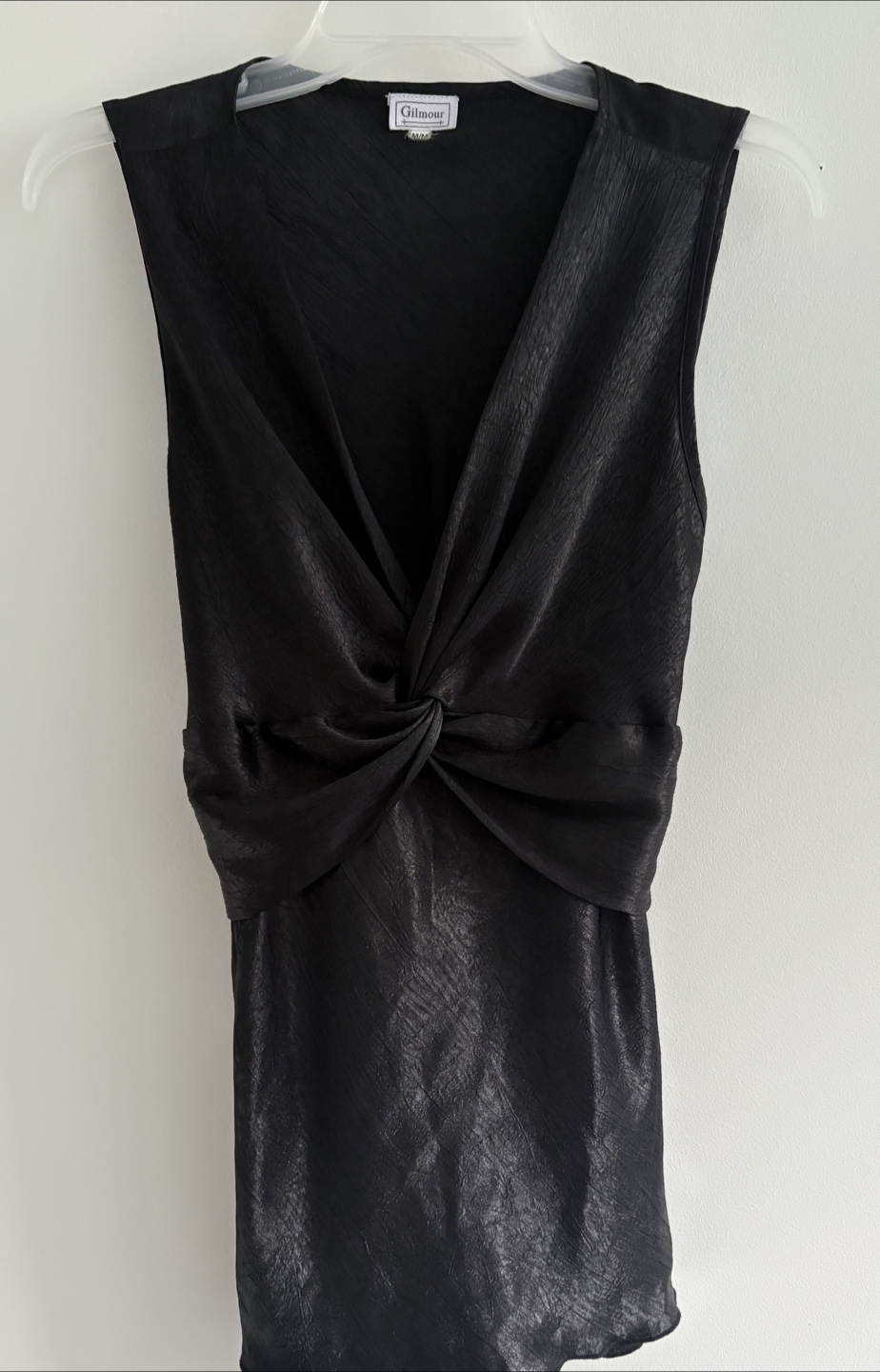 Gilmore Black Sleeveless Top - Size M
