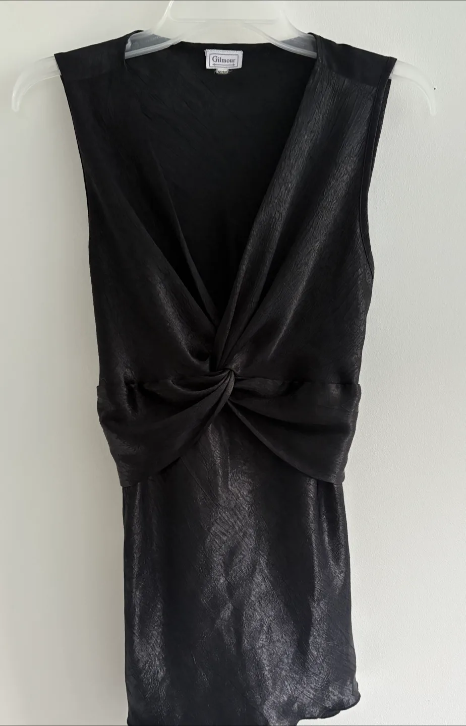 Gilmore Black Sleeveless Top - Size M thumbnail