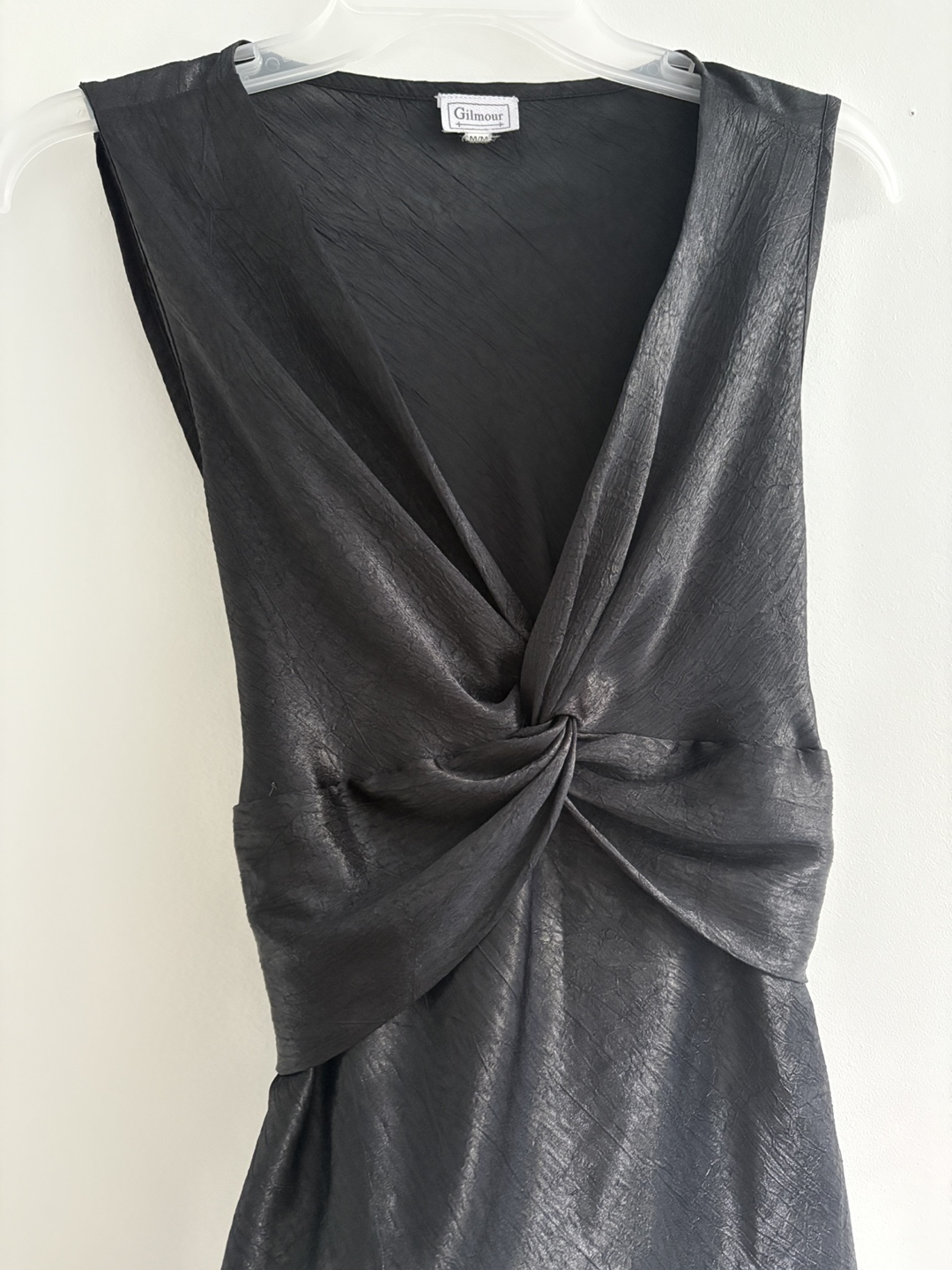 Gilmore Black Sleeveless Top - Size M - photo 3