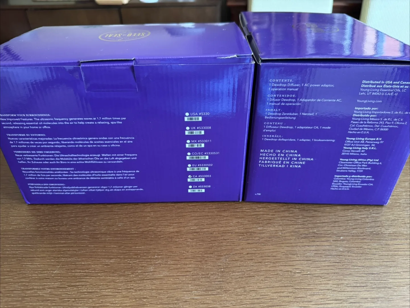 Young Living Dewdrop Ultrasonic Diffuser- Brand New in Box! image indicator(4)