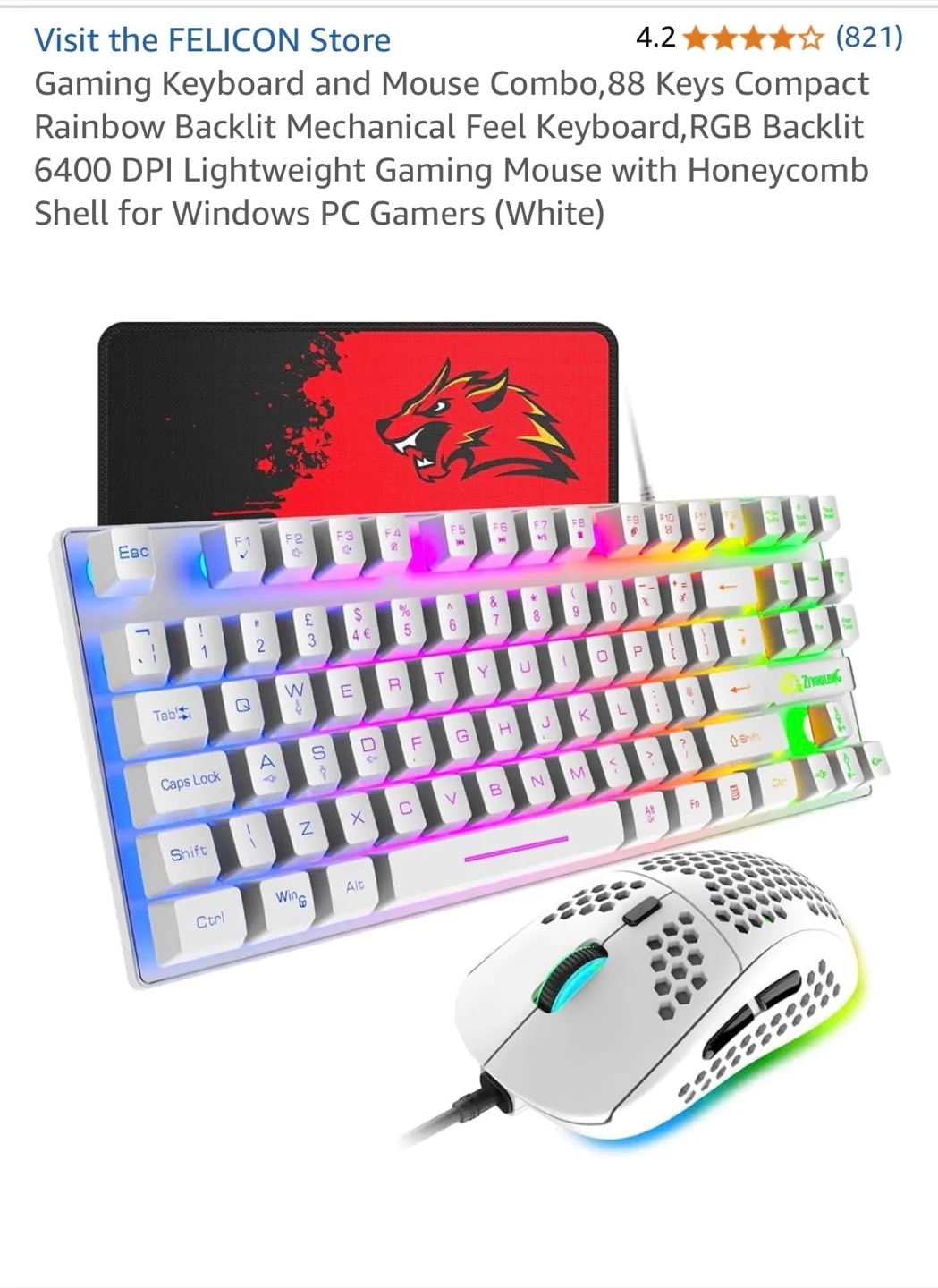 Glorious PC Gaming Race Keyboard & Mouse image indicator(4)