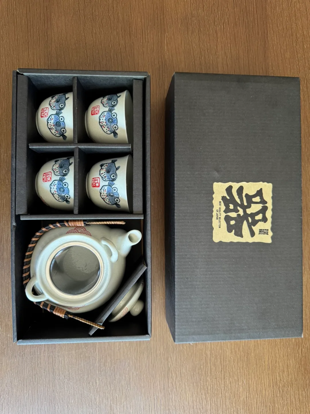 Japanese Tea Set with Teapot & Cups thumbnail