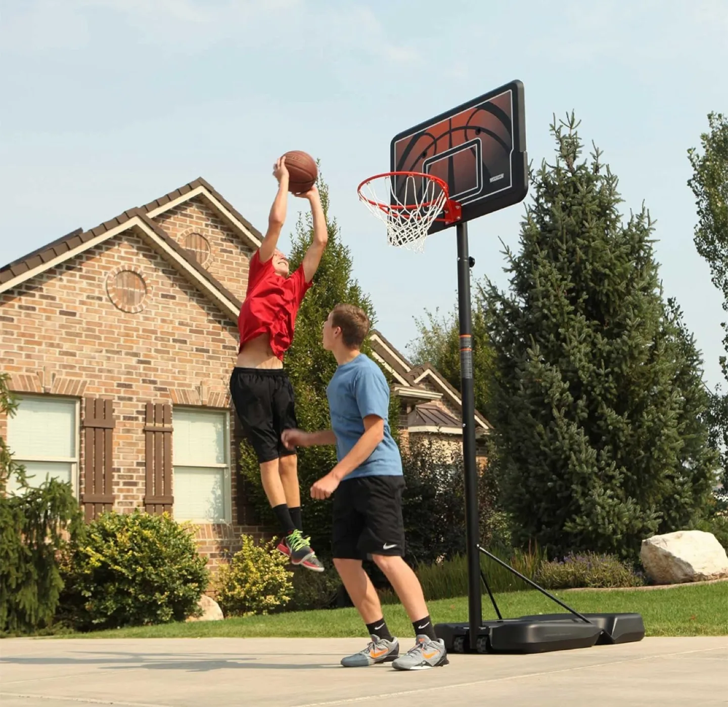 Brand New Lifetime Height Adjustable Basketball System image indicator(8)