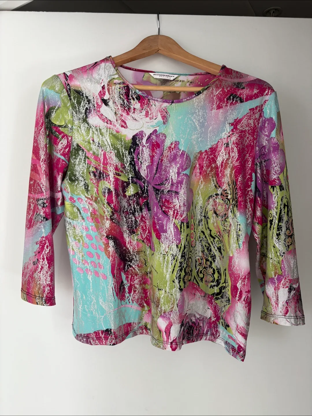 Allison Daley Petite Floral Top - Size PS thumbnail