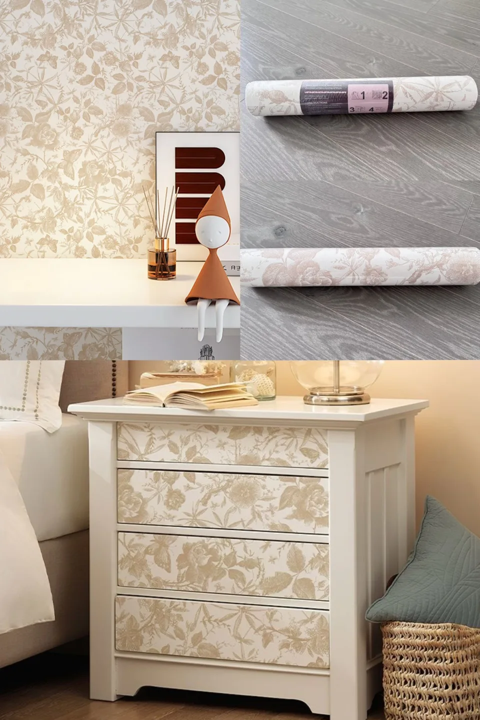 Floral Wallpaper Roll thumbnail
