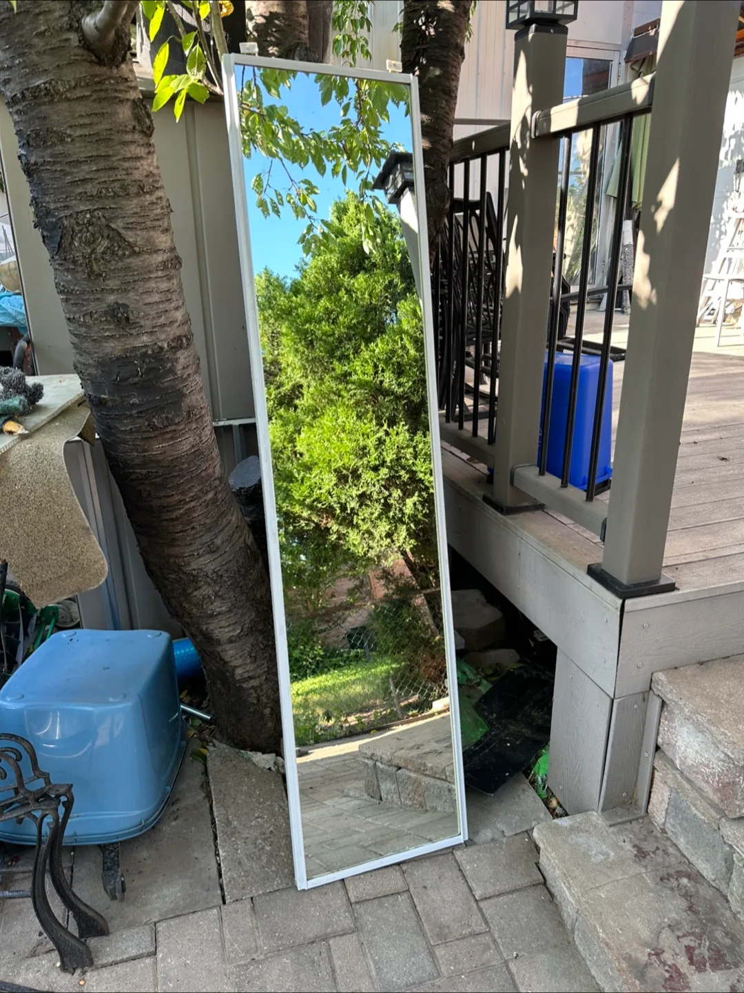 Full Length Mirror - White Frame thumbnail
