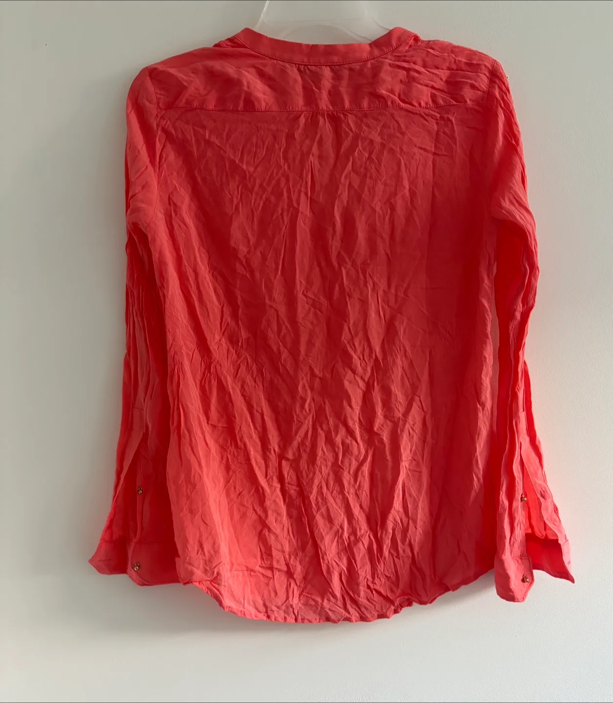 Zara Woman Coral Blouse - Size M image indicator(2)