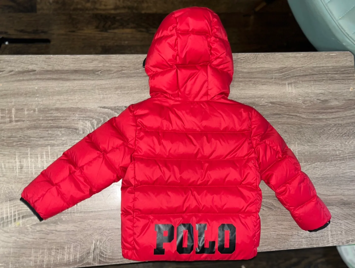 Polo Ralph Lauren Red Puffer Jacket thumbnail