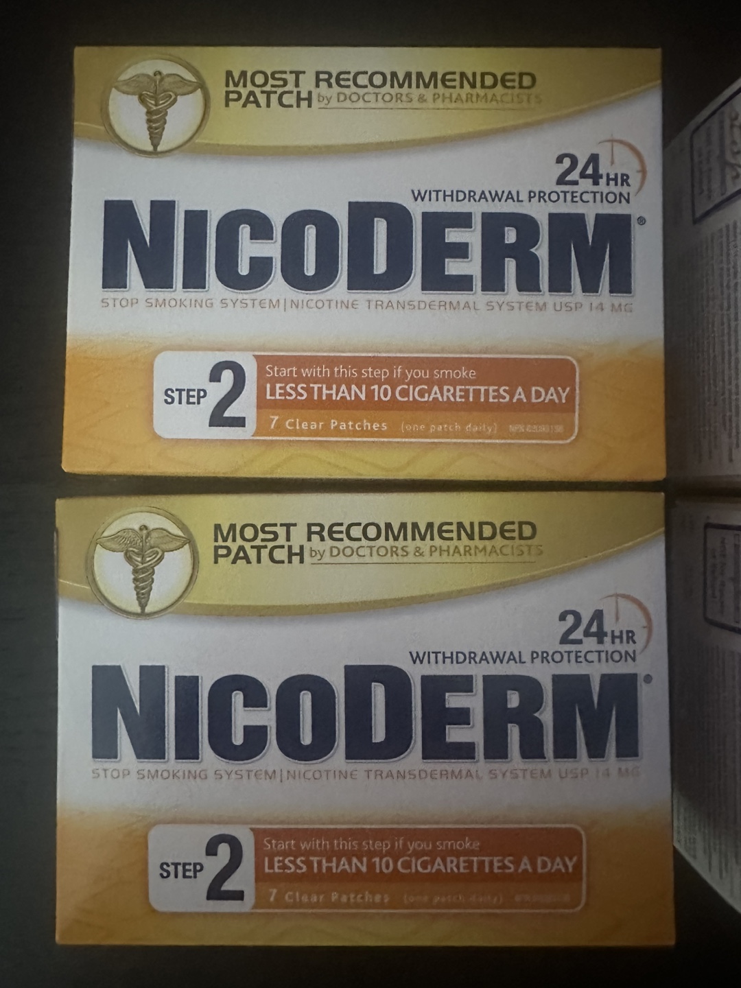 Nicoderm Step 2 & 3 Patches + Nicorette Gum - photo 2