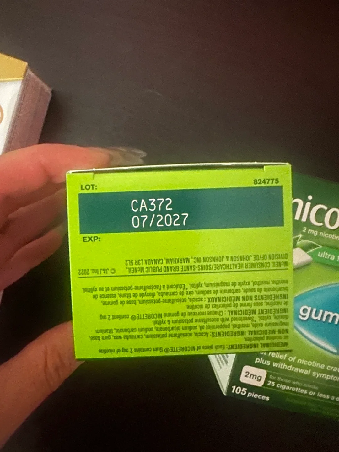 Nicoderm Step 2 & 3 Patches + Nicorette Gum image indicator(5)