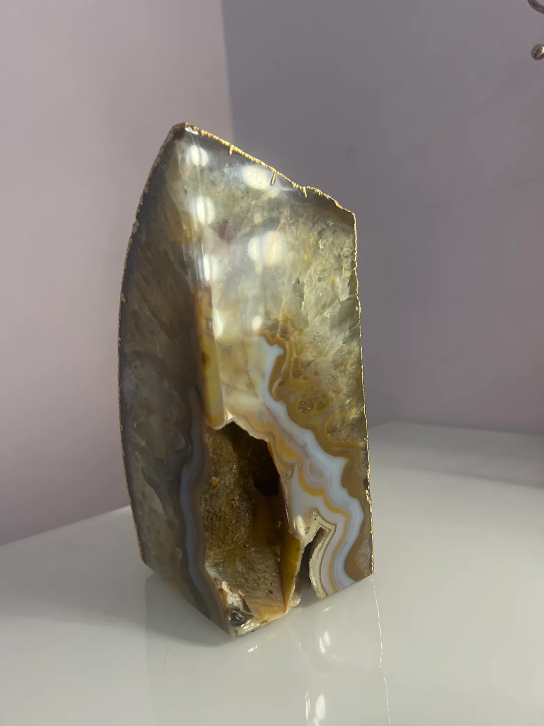 Agate Bookends - Unique Home Decor image indicator(6)