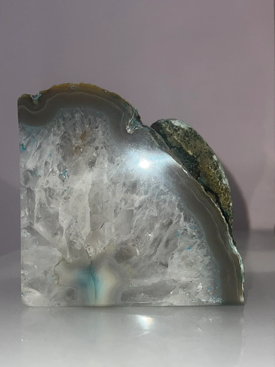 Agate Bookends - Unique Home Decor image indicator(2)