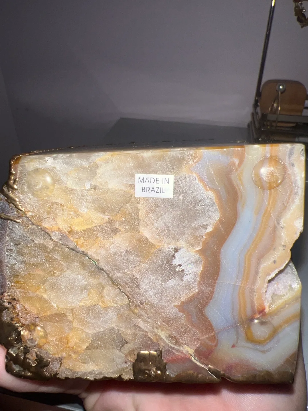 Agate Bookends - Unique Home Decor image indicator(8)