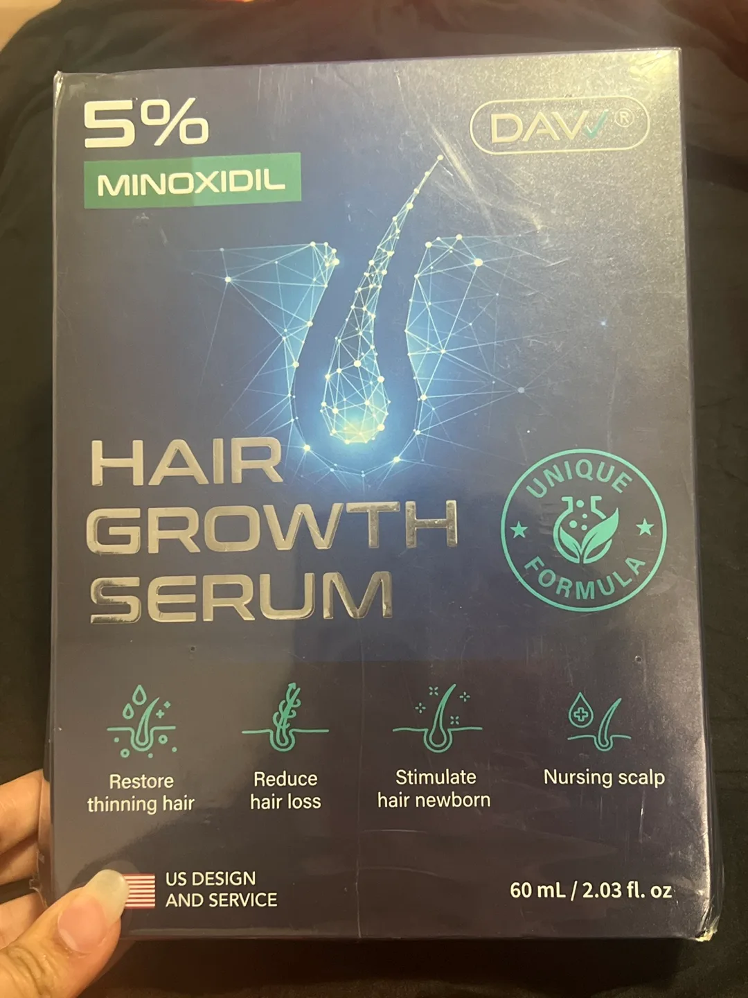 DAAV 5% Minoxidil Hair Growth Serum thumbnail