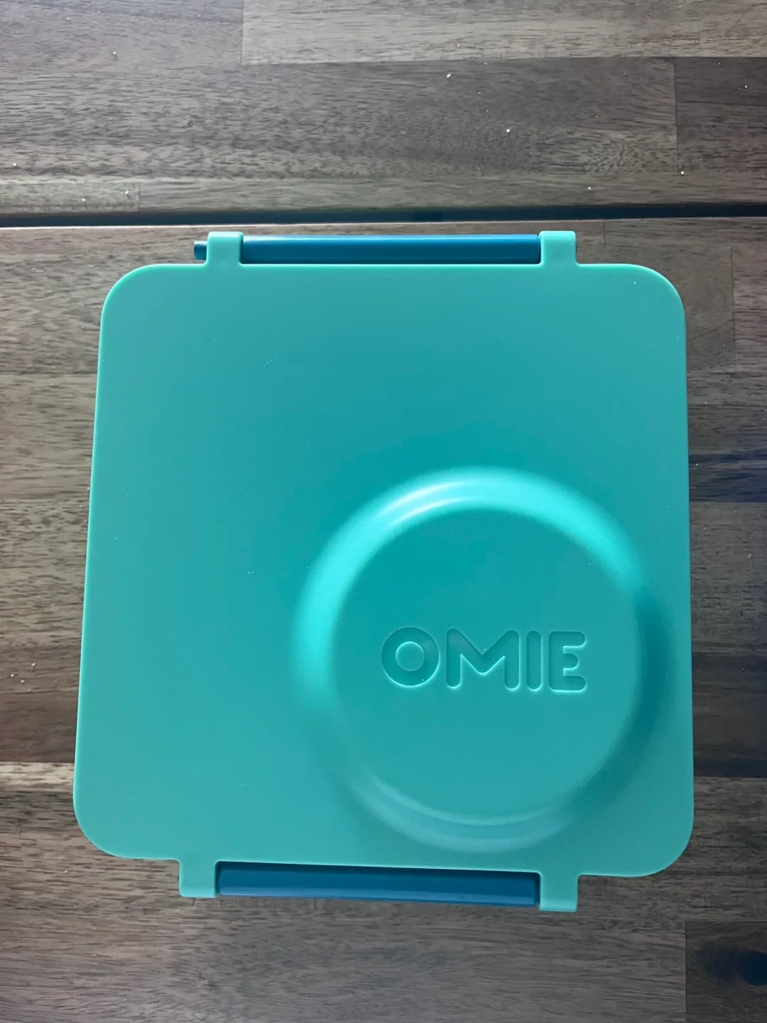OmieBox Bento Lunch Box - Blue & Green thumbnail