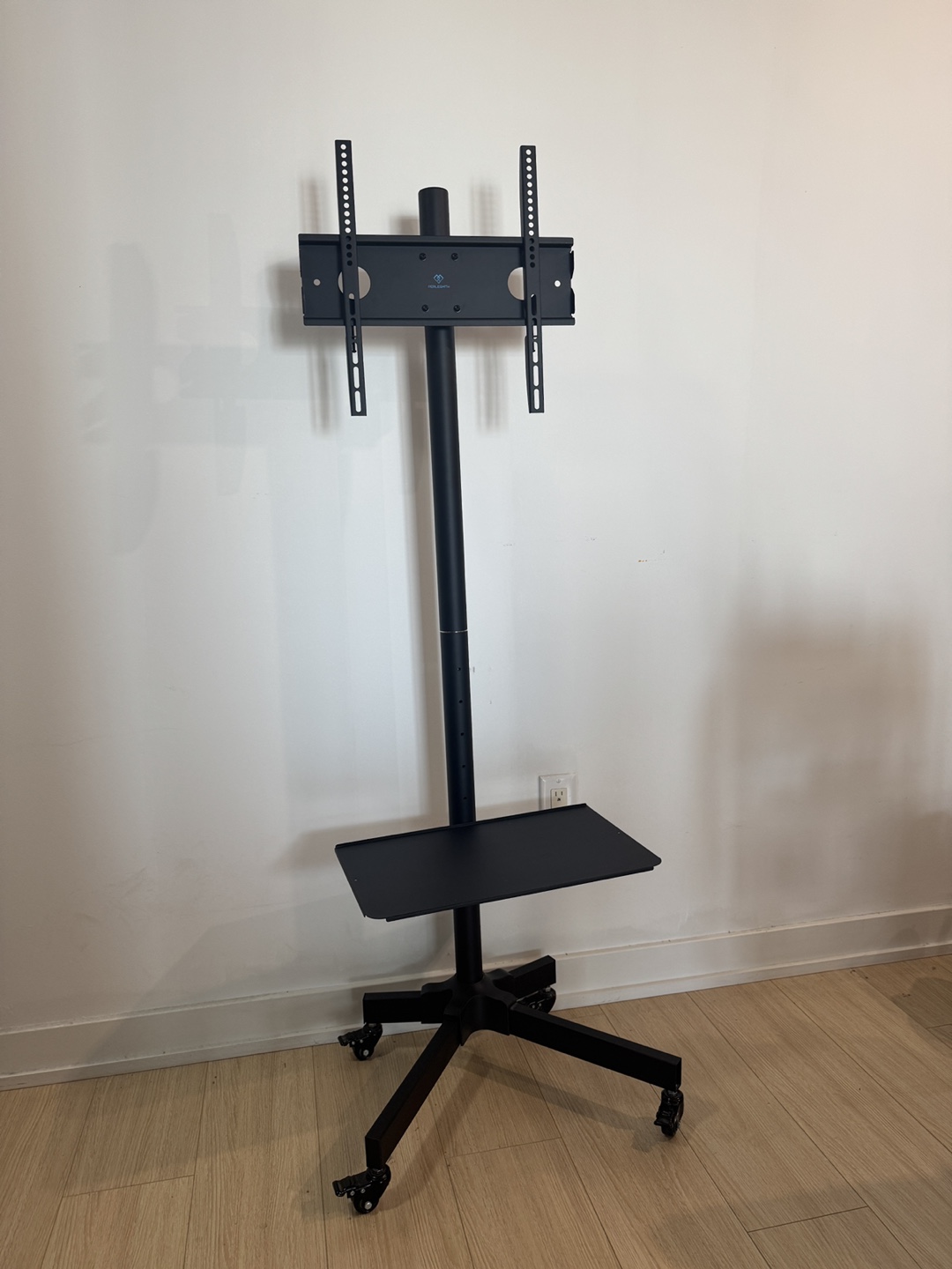 Rolling TV Stand with Mount & Shelf - photo 2