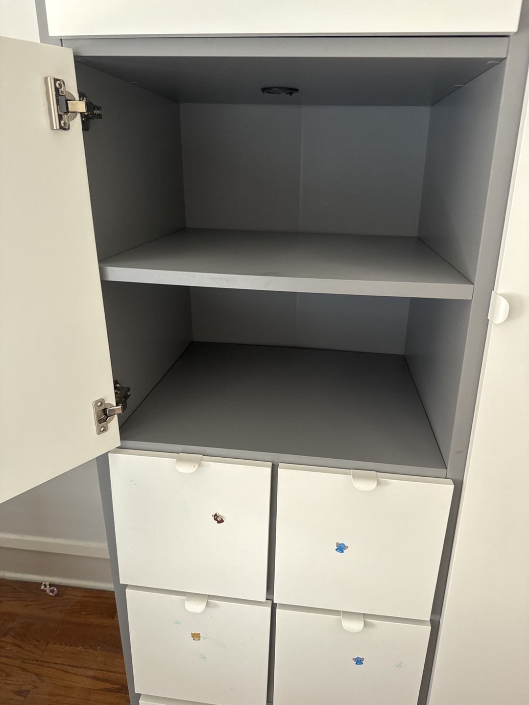 White Wardrobe with Drawers from ikea - photo 2