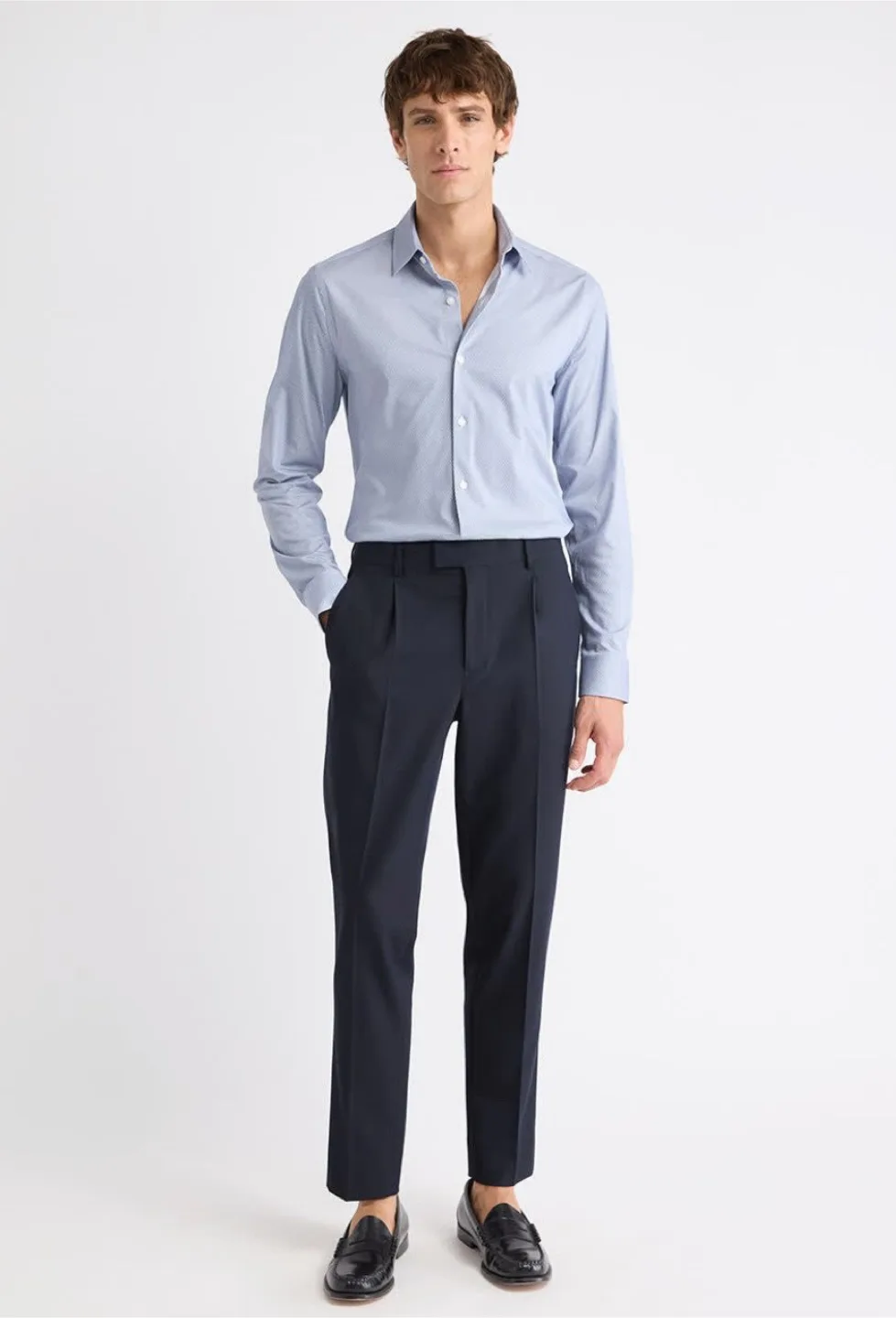 🇨🇦 RW&CO. Slim Fit Non-Iron Shirt - 15-15 1/2 M/M thumbnail