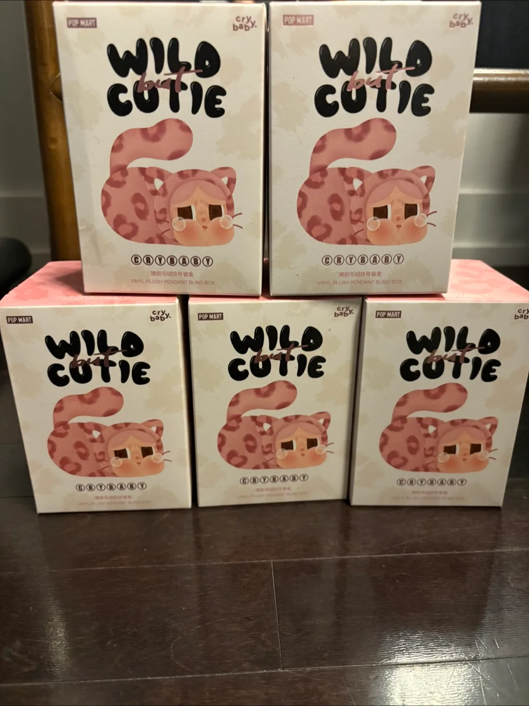 POP MART Crybaby Wild Cutie Vinyl Plush Pendant Blind Box thumbnail