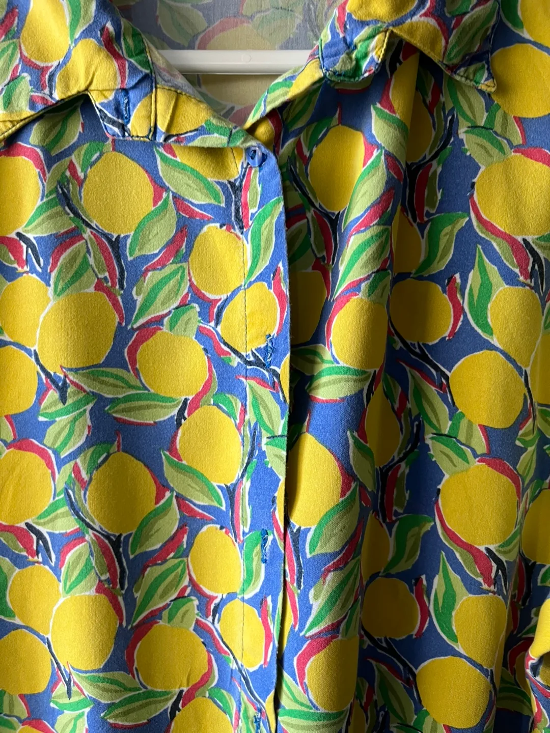 Lemon Print Viscose Blouse image indicator(2)