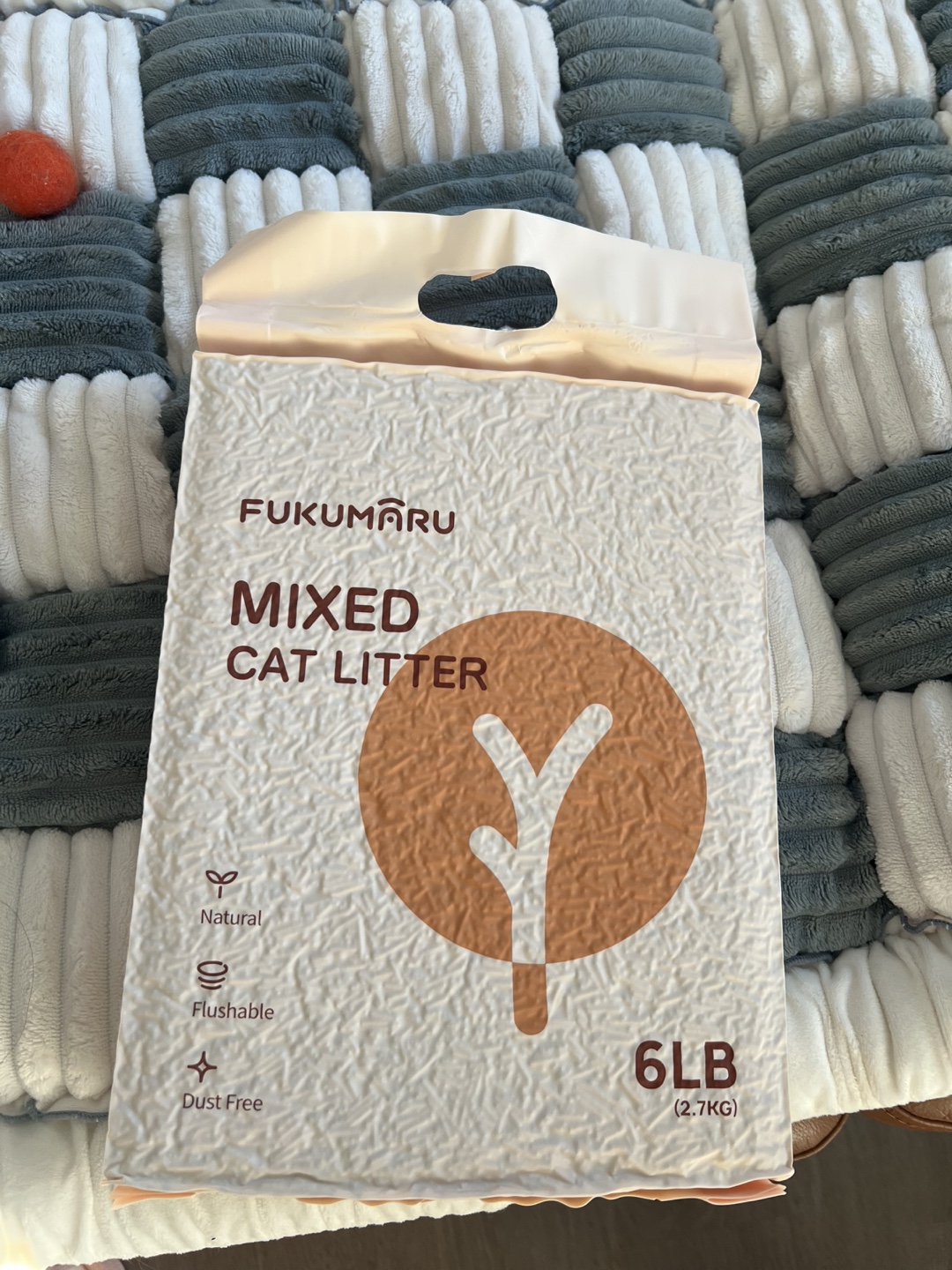 FUKUMARU Mixed Cat Litter 6LB (flushable)