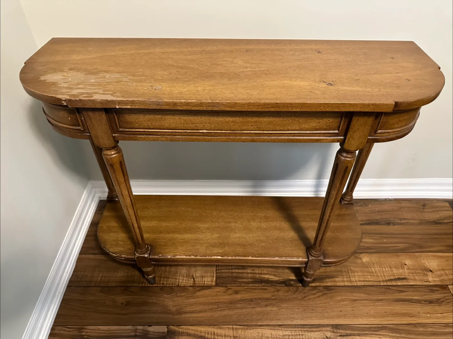 Wooden Console Table - 36" Length x 12" Width thumbnail