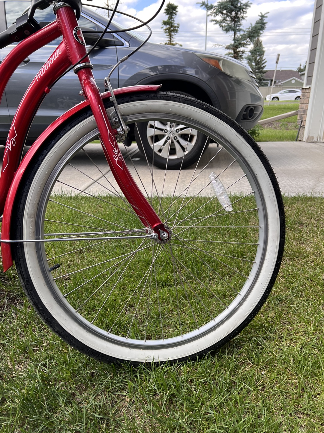 Schwinn Harbour Women's Cruiser Bike - Red - photo 5