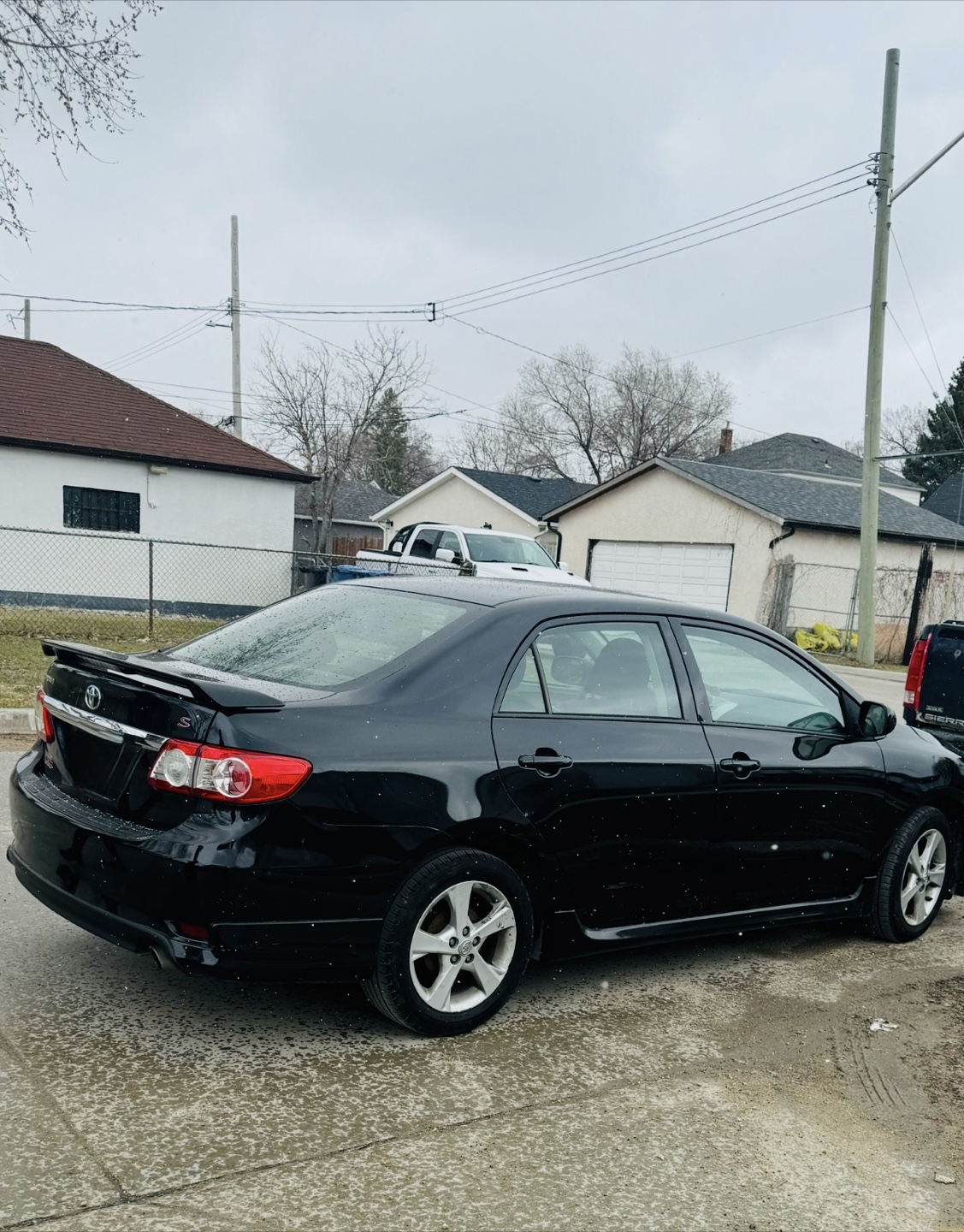 Black Toyota Corolla Sedan 2012