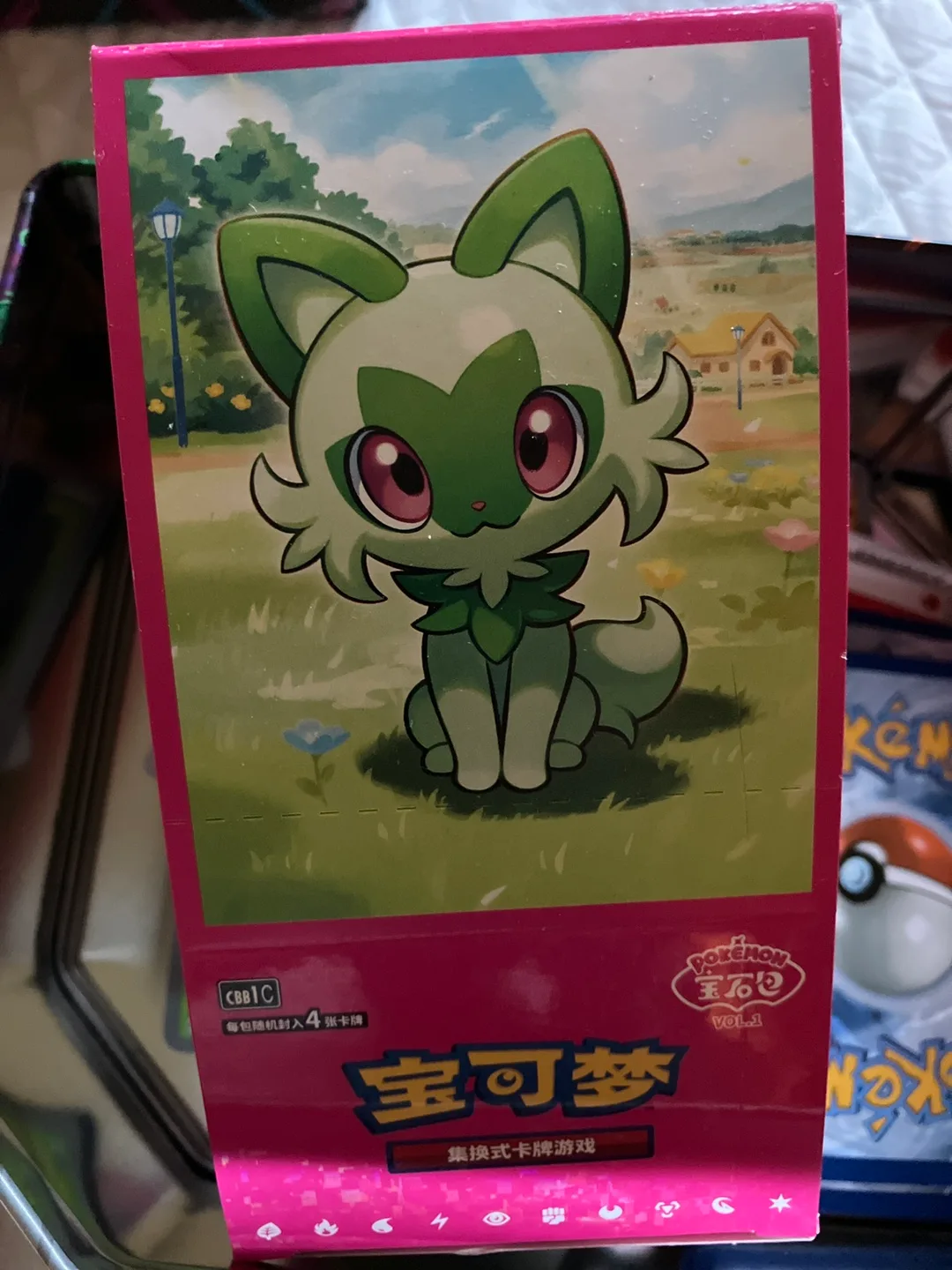 Pokémon Cards with Tin image indicator(3)