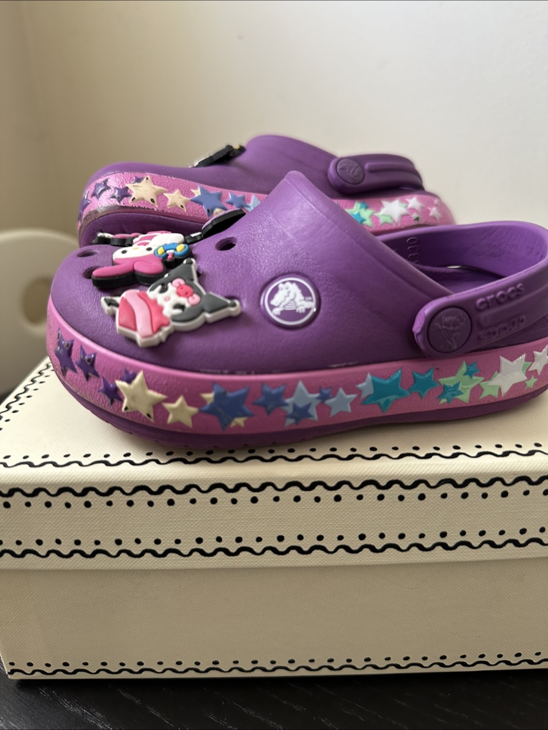 Crocs Purple light up Clog - C8 - photo 5