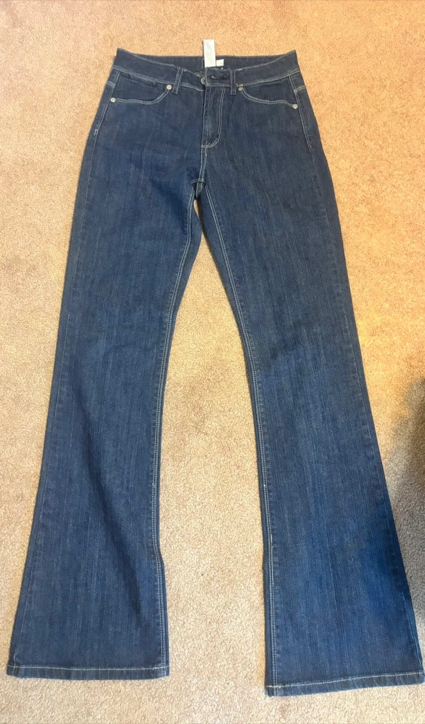 Tristan Dark Wash Flare Jeans - Size 2 thumbnail