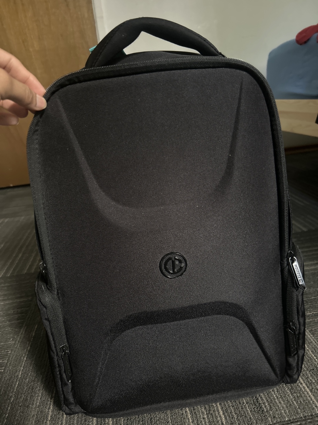 Carlton Black Backpack