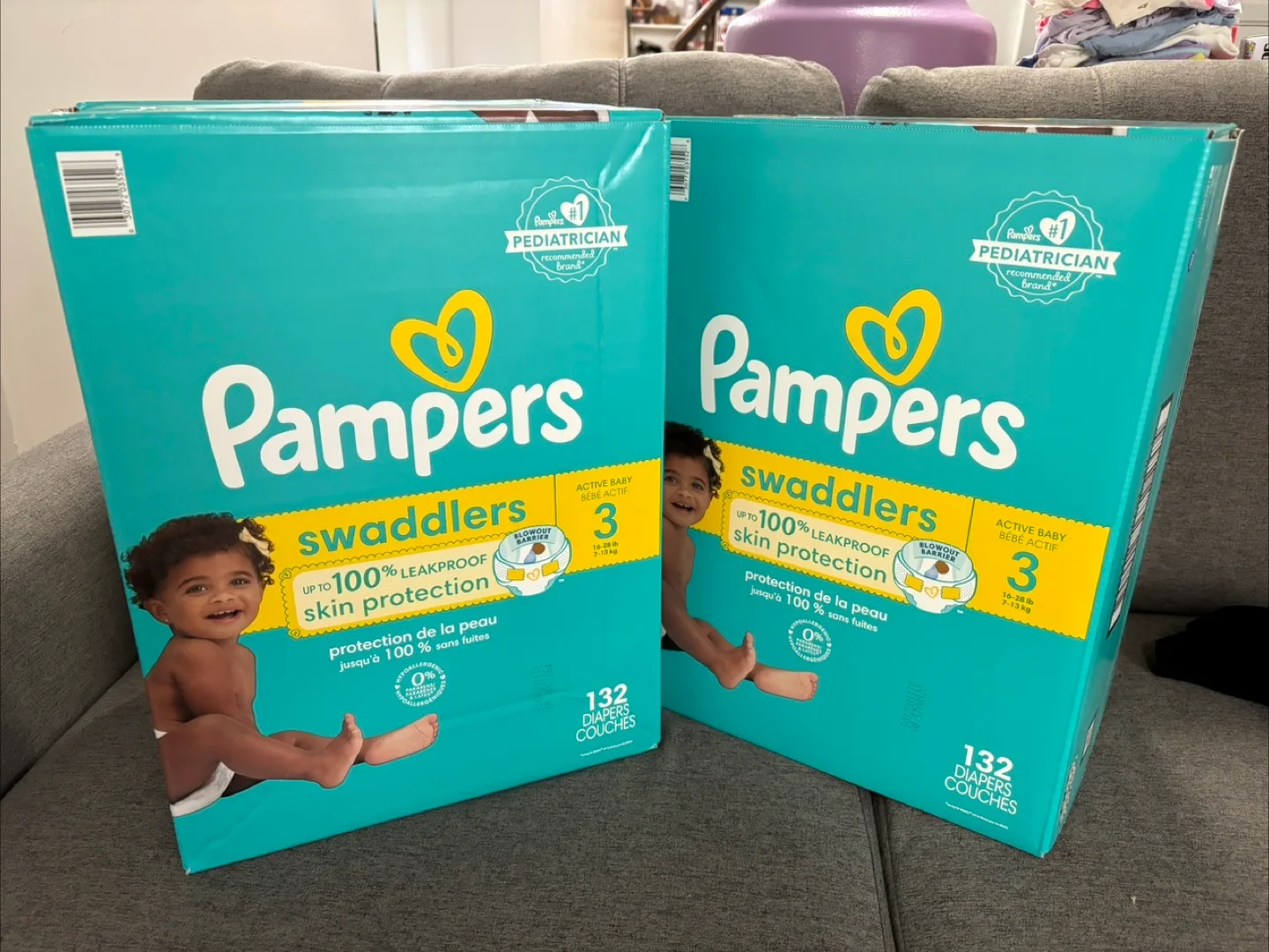 Diapers Size 3 (132 count) thumbnail