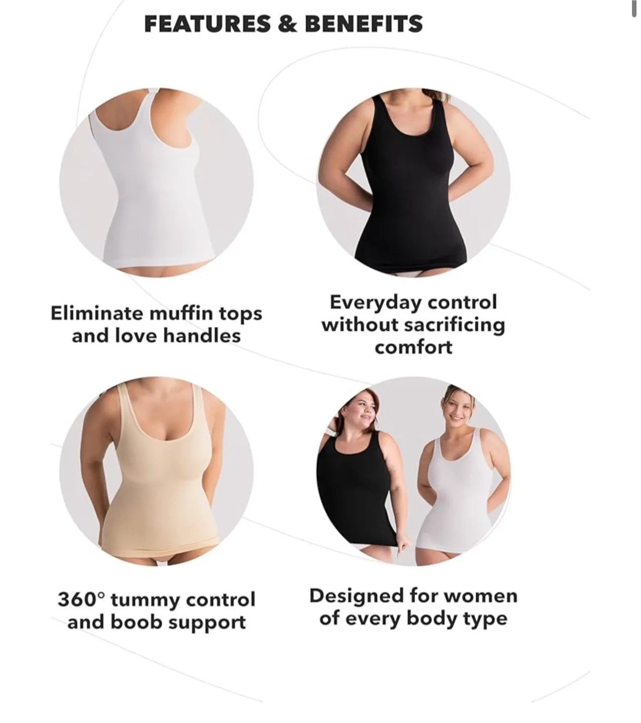 Shapermint Tank Cami - XL 🇨🇦 image indicator(7)