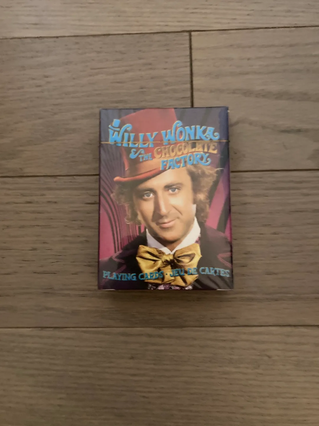 🇨🇦🍁Willy Wonka Playing Cards - New Sealed thumbnail